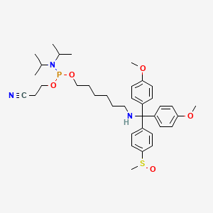 molecular formula C37H52N3O5PS B607161 Aminolink phosphoramidite CAS No. 1173109-53-9