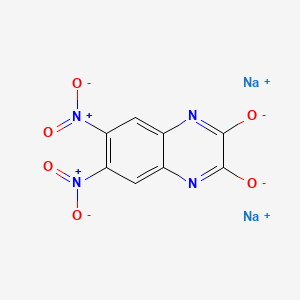 molecular formula C8H2N4Na2O6 B607172 Dnqx disodium salt 