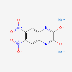 molecular formula C8H2N4Na2O6 B607172 Dnqx disodium salt CAS No. 1312992-24-7