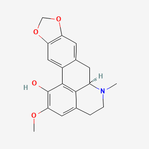 molecular formula C19H19NO4 B607180 (-)-Domesticine CAS No. 54325-07-4
