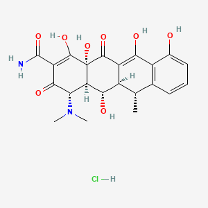 molecular formula C22H25ClN2O8 B607191 Doxycycline hyclate CAS No. 10592-13-9