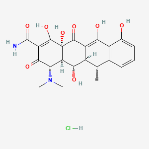 molecular formula C22H25ClN2O8 B607191 Doxycycline hydrochloride CAS No. 10592-13-9