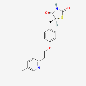 molecular formula C19H20N2O3S B607203 (R)-Pioglitazone-d1 CAS No. 1259828-75-5