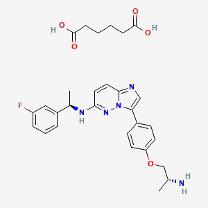 molecular formula C29H34FN5O5 B607211 Taletrectinib CAS No. 1505515-69-4