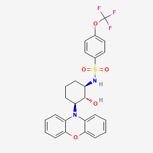 molecular formula C25H23F3N2O5S B607218 DT-061 