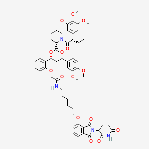 molecular formula C57H68N4O15 B607220 FKBP12 PROTAC dTAG-13 CAS No. 2064175-41-1