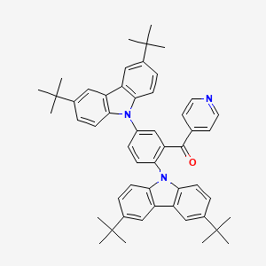 molecular formula C52H55N3O B607221 DTCBPy CAS No. 1850369-76-4
