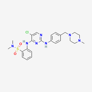 molecular formula C24H30ClN7O2S B607223 Dubermatinib CAS No. 1341200-45-0