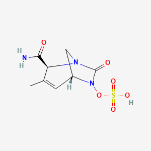 molecular formula C8H11N3O6S B607225 Durlobactam CAS No. 1467829-71-5