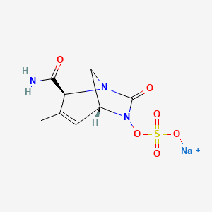 molecular formula C8H10N3NaO6S B607226 Durlobactam sodium CAS No. 1467157-21-6