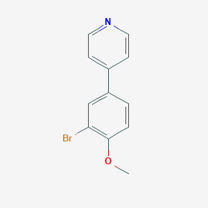 4-(3-Bromo-4-methoxyphenyl)pyridine