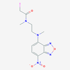 2-Iodo-N-methyl-N-(2-(methyl(7-nitrobenzo[c][1,2,5]oxadiazol-4-yl)amino)ethyl)acetamide