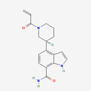 molecular formula C17H19N3O2 B607293 Elsubrutinib CAS No. 1643570-24-4
