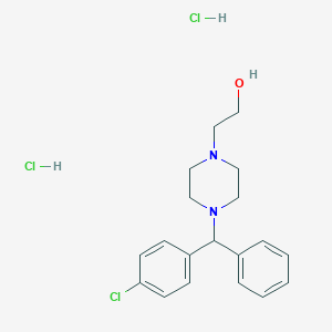 2-(4-((4-Chlorophenyl)(phenyl)methyl)piperazin-1-yl)ethanol dihydrochloride