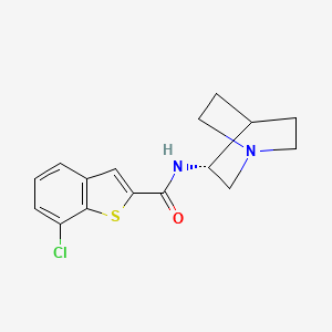 molecular formula C16H17ClN2OS B607309 恩西尼克林 CAS No. 550999-75-2