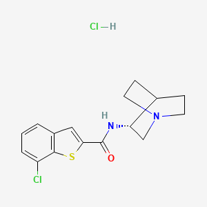 molecular formula C16H18Cl2N2OS B607310 Encenicline Hydrochloride CAS No. 550999-74-1