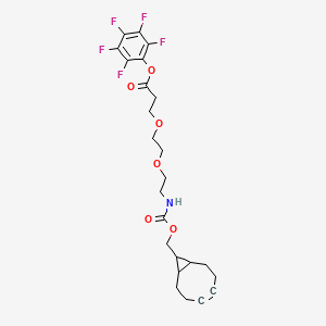 molecular formula C24H26F5NO6 B607315 endo-BCN-PEG2-PFP ester CAS No. 1421932-53-7