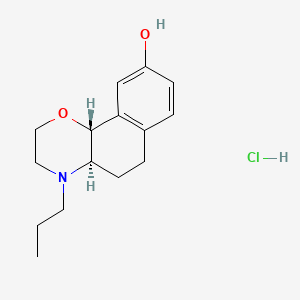 molecular formula C15H22ClNO2 B607330 Naxagolide hydrochloride CAS No. 100935-99-7