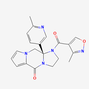 molecular formula C20H19N5O3 B607331 Enzaplatovir CAS No. 1323077-89-9