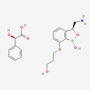 molecular formula C19H24BNO7 B607341 Epetraborole R-mandelate CAS No. 1234563-15-5