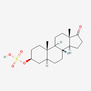 molecular formula C19H30O5S B607343 雄烯二酮硫酸酯 CAS No. 977-35-5
