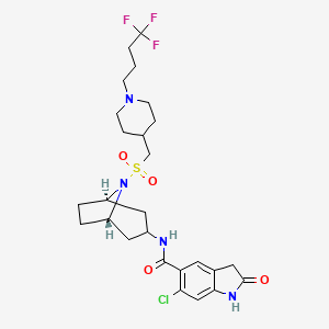molecular formula C26H34ClF3N4O4S B607356 EPZ031686 CAS No. 1808011-22-4