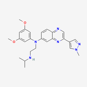 molecular formula C25H30N6O2 B607360 Erdafitinib CAS No. 1346242-81-6