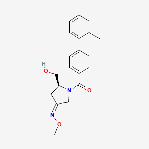 molecular formula C20H22N2O3 B607365 Nolasiban CAS No. 1477482-19-1