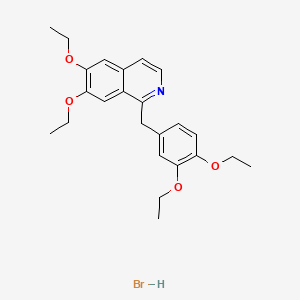 molecular formula C24H30BrNO4 B607379 Ethaverine Hydrobromide CAS No. 855701-63-2
