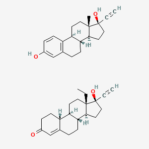 molecular formula C41H52O4 B607380 Ovral CAS No. 39366-37-5