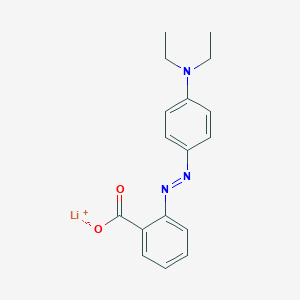 molecular formula C17H19LiN3O2 B607381 Ethyl Red lithium CAS No. 171051-77-7