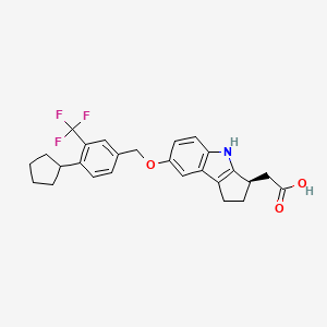 molecular formula C26H26F3NO3 B607385 Etrasimod CAS No. 1206123-37-6