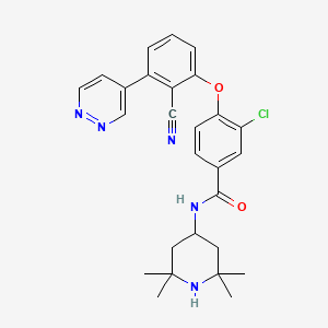 molecular formula C27H28ClN5O2 B607402 Ezh2-in-3 