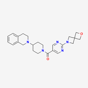 molecular formula C24H29N5O2 B607407 Fadaltran CAS No. 1799809-36-1