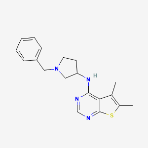 molecular formula C19H22N4S B607418 Fasnall 