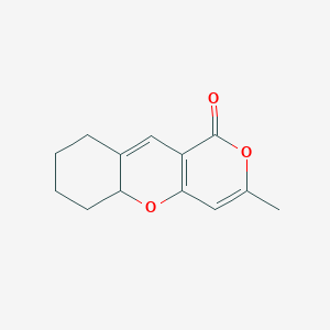 B060742 3-Methyl-6,7,8,9-tetrahydro-5aH-pyrano[4,3-b]chromen-1-one CAS No. 194796-93-5
