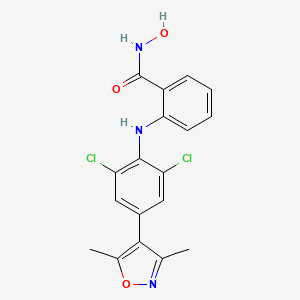molecular formula C18H15Cl2N3O3 B607420 FB23-2 