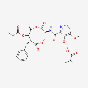 molecular formula C31H38N2O11 B607437 Fenpicoxamid CAS No. 517875-34-2