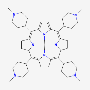 molecular formula C44H36Cl5FeN85 B607440 Fe-TMPyP CAS No. 133314-07-5