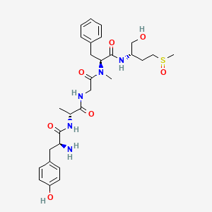 molecular formula C29H41N5O7S B607459 D-Ala2,MePhe4,Met5(O))enkephalinol CAS No. 64854-64-4