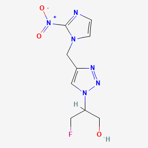 molecular formula C9H11FN6O3 B607466 Flortanidazole CAS No. 1070878-63-5