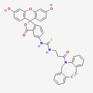molecular formula C39H27N3O6S B607470 Fluorescein-DBCO CAS No. 2054339-00-1