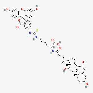 molecular formula C51H63N3O11S B607471 Fluorescein Lisicol CAS No. 140616-46-2
