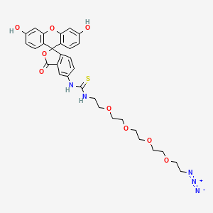 Fluorescein-PEG4-azide