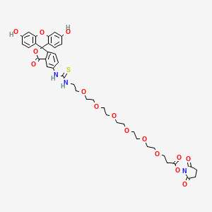 Fluorescein-PEG6-NHS ester