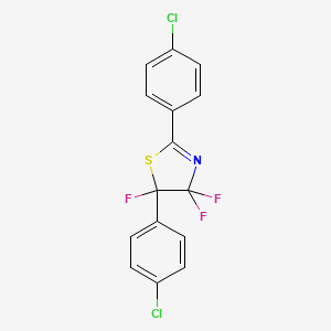 molecular formula C15H8Cl2F3NS B607481 Fluorizoline 