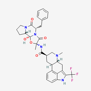molecular formula C34H36F3N5O5 B607482 Flurdihydroergotamine CAS No. 1416417-27-0