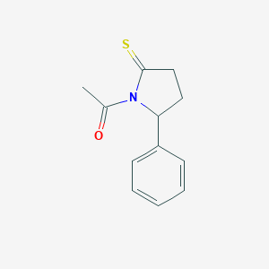1-(2-Phenyl-5-thioxopyrrolidin-1-yl)ethanone