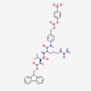 molecular formula C40H42N6O10 B607521 Fmoc-Val-Cit-PAB-PNP CAS No. 863971-53-3