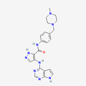 molecular formula C22H25N9O B607522 FN-1501 CAS No. 1429515-59-2